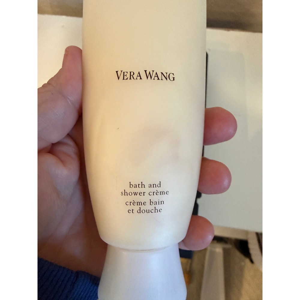 Vera Wang Bath and Shower Creme 3.4‎ FL OZ 100 ML Women Fragrance Used